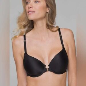 Soma Vanishing Back 360 Bra 40B Unlined Perfect Coverage Front Close Wired NEW